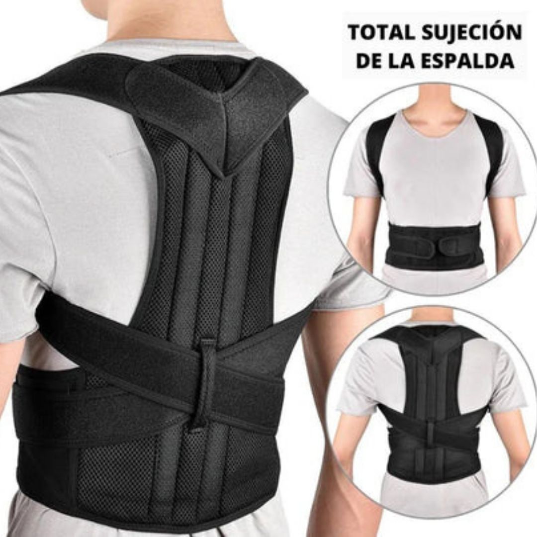 Corrector de Espalda,Mejora Postura con Soporte Lumbar