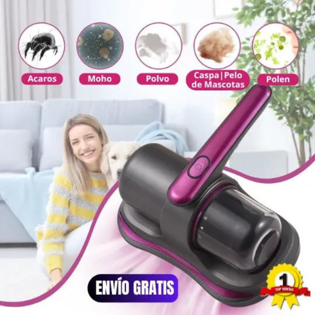 ASPIRADORA ANTI ÁCAROS UV-C ULTRAVIOLETA