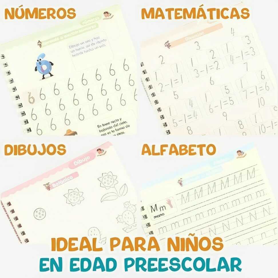 Cuadernos de Trazos Magicos