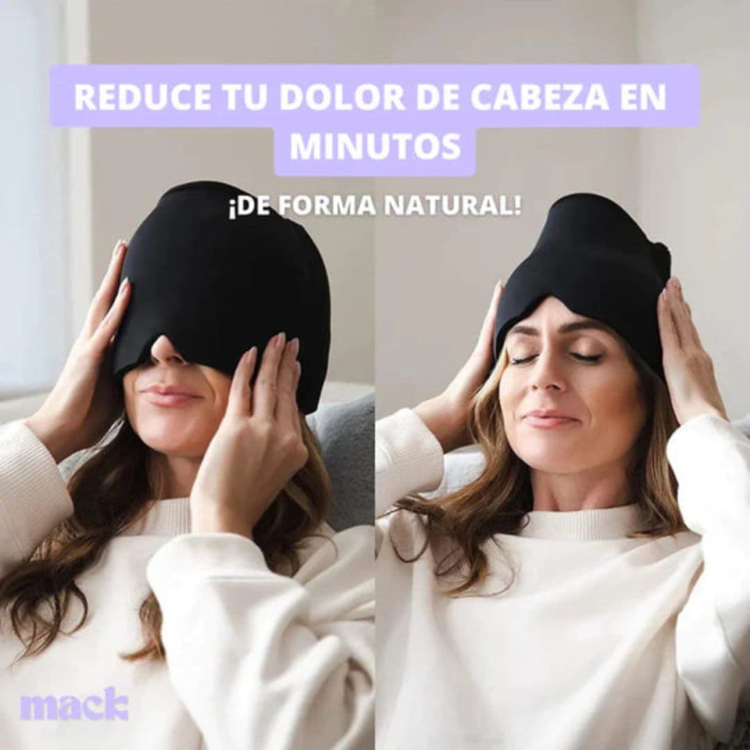 Gorro de Gel Terapéutico Para Dolor de Cabeza y Migraña!!